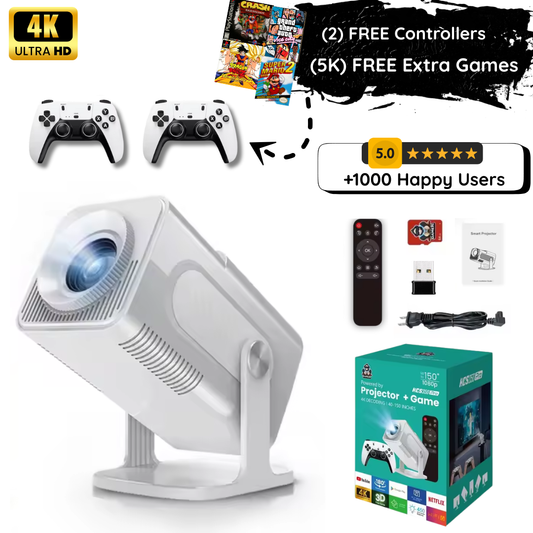 Pixel Play™ Retro Game Projector