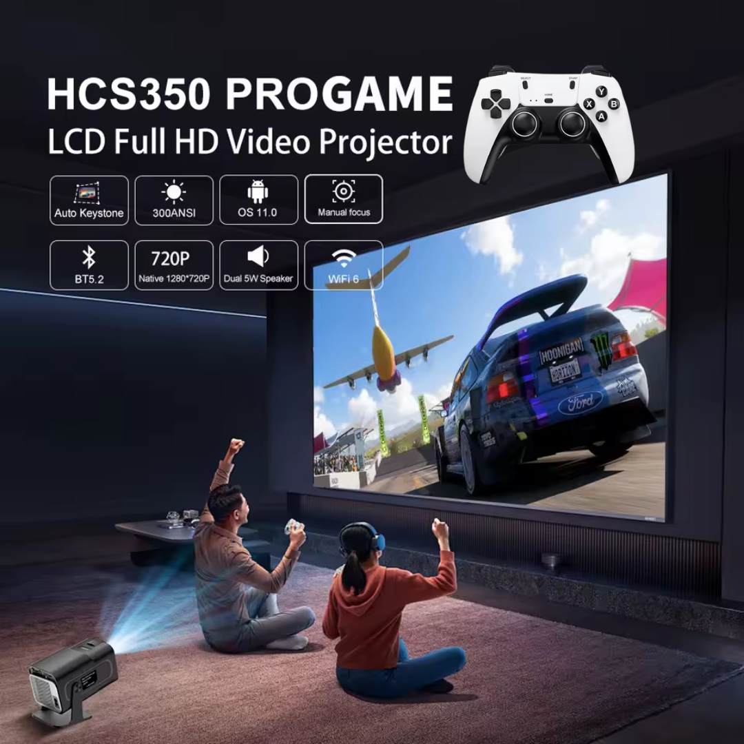 Pixel Play™ Retro Game Projector